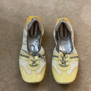 Prada scrunch sneakers